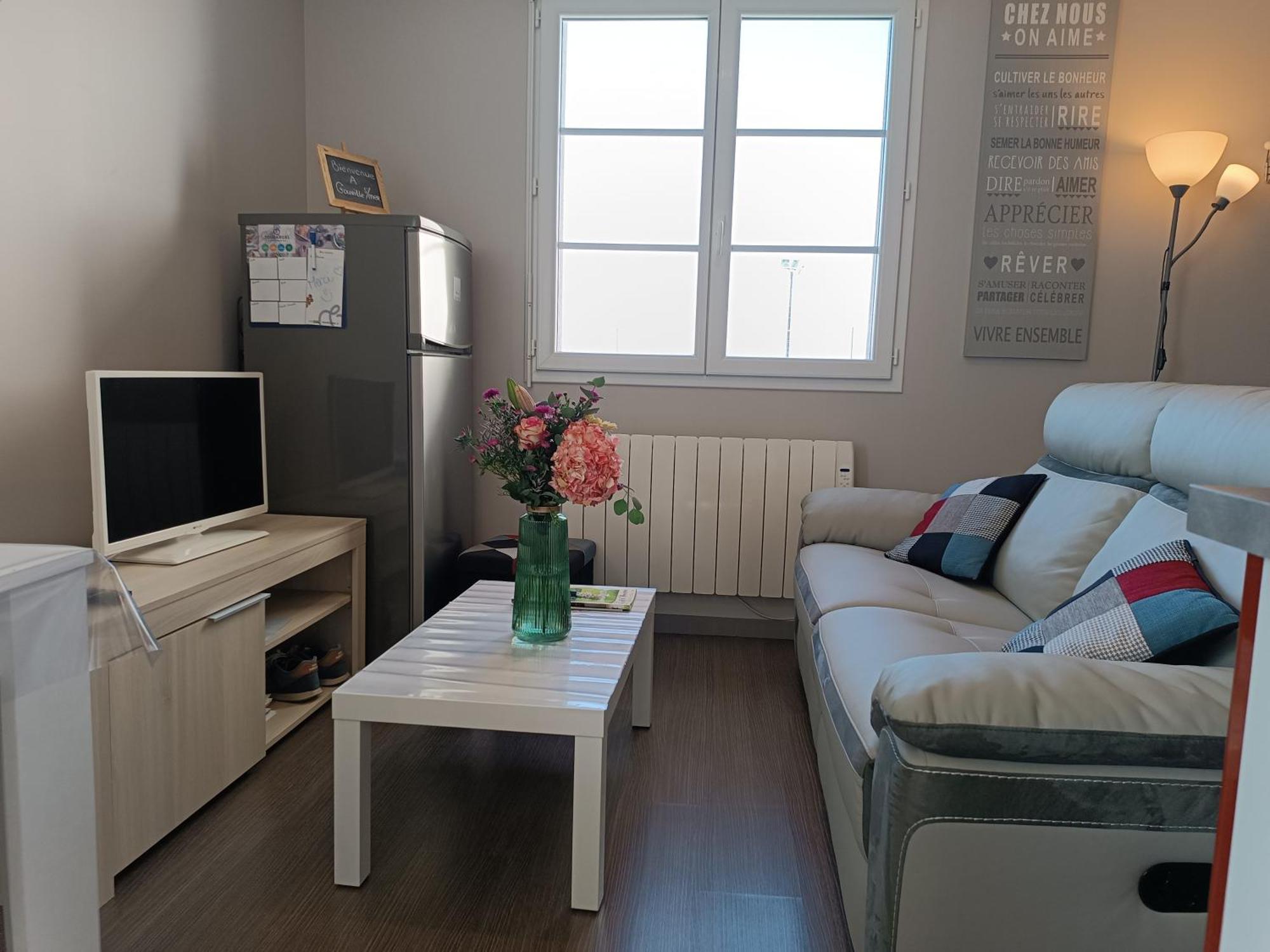 Appartement Cosy Proche Mer Gouville-sur-Mer Buitenkant foto