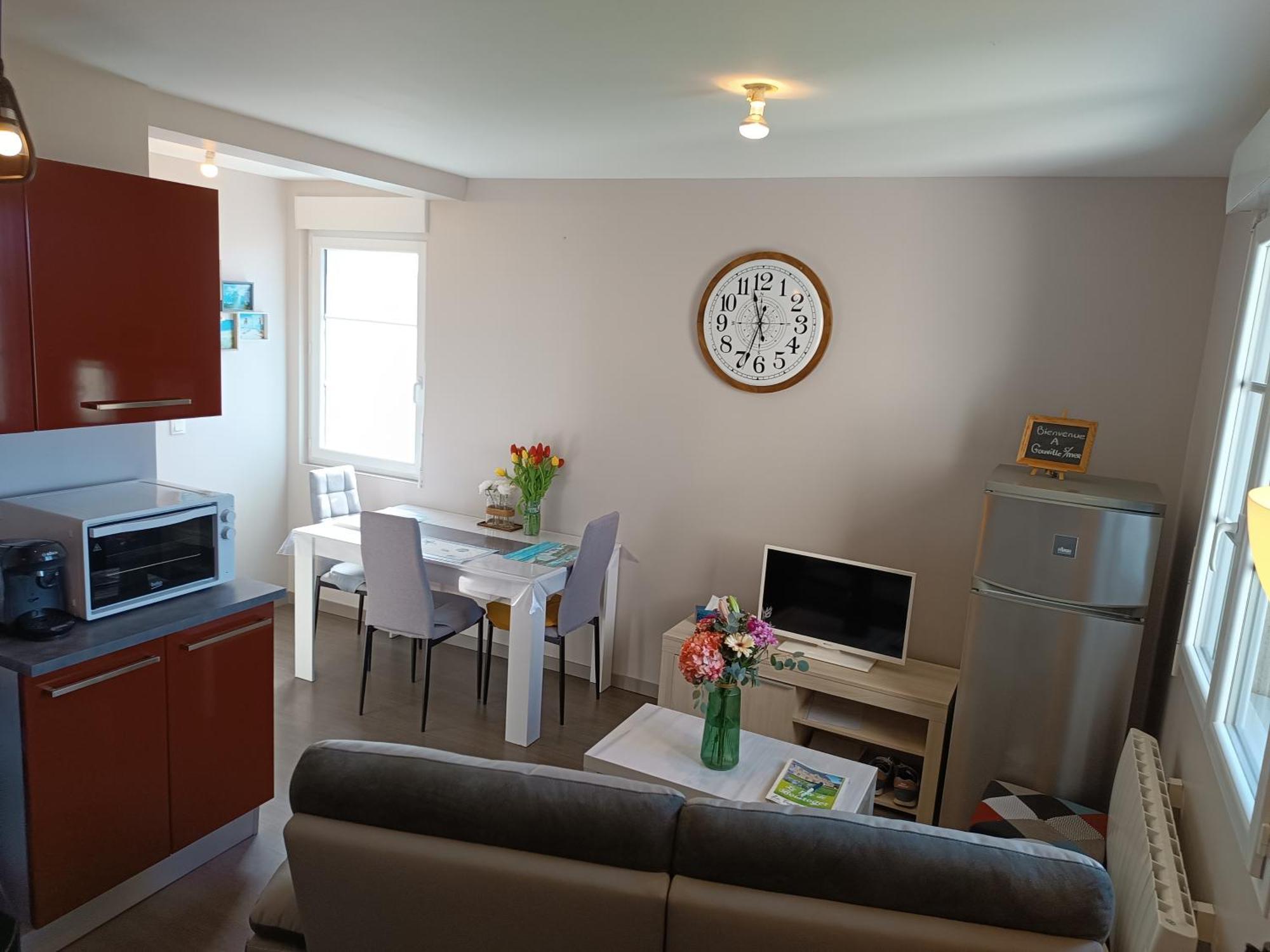 Appartement Cosy Proche Mer Gouville-sur-Mer Buitenkant foto